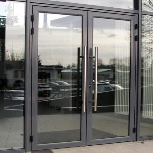glass door x